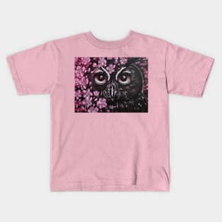 Eurasian eagle-owl Kids T-Shirt